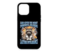 Custodia per iPhone 12 Pro Max God Gives His Most Powerful Soldiers Lactose Intolerance