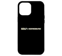 Custodia per iPhone 12 Pro Max Golf Weekend Early Tee Time Golf Cart Papà Pensionato Scherzo