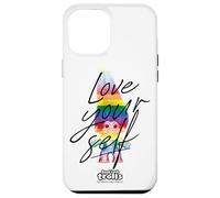 Custodia per iPhone 12 Pro Max Good Luck Trolls Love Your Self Rainbow