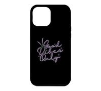 Custodia per iPhone 12 Pro Max Good Vibes Only Lavender Garden Fragranza Pianta