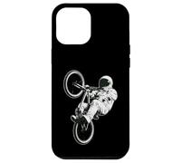 Custodia per iPhone 12 Pro Max Grafica vintage Astronauta BMX Wheelie Space Rider