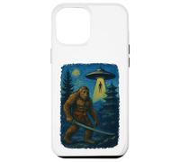 Custodia per iPhone 12 Pro Max Grande Piede Samurai UFO Giappone