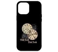 Custodia per iPhone 12 Pro Max Grandfather Alarm Clock Time Tick Tock Clock T-Shirt