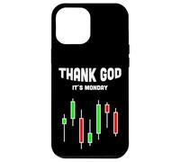 Custodia per iPhone 12 Pro Max Grazie a Dio il suo lunedì Stock Trader Forex Candlestick