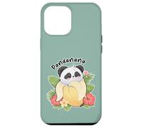 Custodia per iPhone 12 Pro Max Grazioso panda in costume a banana, motivo animali