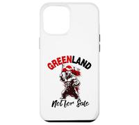 Custodia per iPhone 12 Pro Max Greenland Flag Bear Support Greenland Is Not For Sale