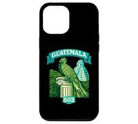 Custodia per iPhone 12 Pro Max Guatemala Quetzal Chapin 502 Tikal Antigua Guatemalteco Maya