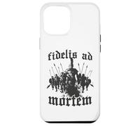 Custodia per iPhone 12 Pro Max Guerrieri spartani Re Leonida Falange greca