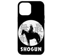 Custodia per iPhone 12 Pro Max Guerriero Samurai Nero Giapponese Invincibile