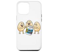 Custodia per iPhone 12 Pro Max Gym Egg Protein Powder Joke