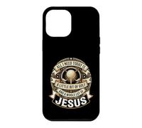 Custodia per iPhone 12 Pro Max Hai bisogno di Golf e Jesus per cristiani e cattolici