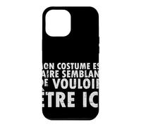 Custodia per iPhone 12 Pro Max Halloween Mon Costume Est Faire Semblant - Francese