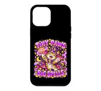 Custodia per iPhone 12 Pro Max Halloween Tiny Paws Big Spells Cute Wizard Cat Magic Spell