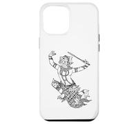 Custodia per iPhone 12 Pro Max Hanuman Dio scimmia indù