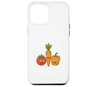 Custodia per iPhone 12 Pro Max Happy Garden Harvest Trio