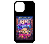 Custodia per iPhone 12 Pro Max Harlem Vibes, Cool New York Harlem Street Music Free Style
