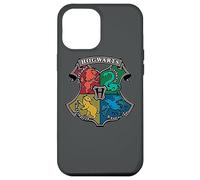 Custodia per iPhone 12 Pro Max Harry Potter Hand Drawn Hogwarts Crest