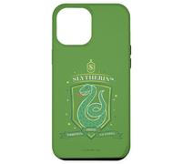 Custodia per iPhone 12 Pro Max Harry Potter Hand Drawn Slytherin Shield