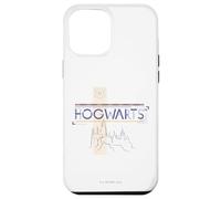 Custodia per iPhone 12 Pro Max Harry Potter Hogwarts Castle Line Drawing