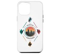 Custodia per iPhone 12 Pro Max Harry Potter Magical Creatures Diamond Hogwarts Center