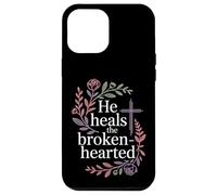 Custodia per iPhone 12 Pro Max He Heals The Brokenhearted Fede Bibbia Conforto |-