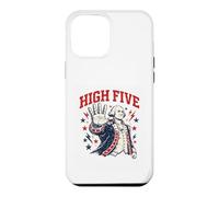 Custodia per iPhone 12 Pro Max High Five | Retro George Washington Patriottico Vintage