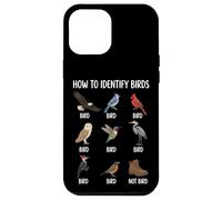 Custodia per iPhone 12 Pro Max How To Identify Birds Uccello Divertente