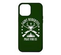 Custodia per iPhone 12 Pro Max Hubert Hubertus Patrono dei Cacciatori Attrezzatura per fucili da caccia