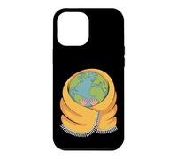 Custodia per iPhone 12 Pro Max Hug The World Earth avvolto in sciarpa design