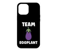 Custodia per iPhone 12 Pro Max Humor food eggplant simple team eggplant