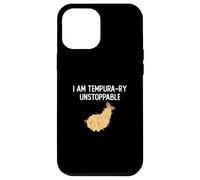 Custodia per iPhone 12 Pro Max I Am Tempura-ry Inarrestabile Tempura Umorismo Appassionati di cibo giapponese