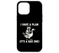 Custodia per iPhone 12 Pro Max I Have A Plan Its A Bad One Sarcastico Humor Planner Leader