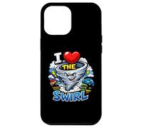 Custodia per iPhone 12 Pro Max I Heart The Swirl Funny Storm Chaser