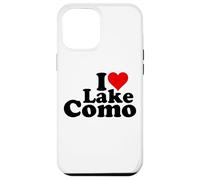 Custodia per iPhone 12 Pro Max I LOVE HEART LAKE COMO LOMBARDIA ITALIA
