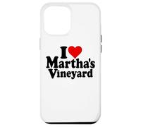Custodia per iPhone 12 Pro Max I LOVE HEART MARTHA'S VIGNETO MASSACHUSETTS