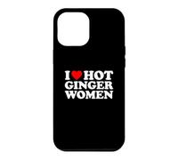 Custodia per iPhone 12 Pro Max I Love Hot Ginger Women