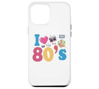 Custodia per iPhone 12 Pro Max I love the 80's slogan, 80s-themed party Costume for Women