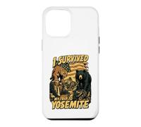 Custodia per iPhone 12 Pro Max I Survived My Trip To Yosemite Funny Tourist Souvenir