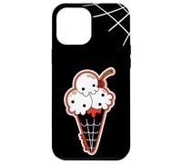 Custodia per iPhone 12 Pro Max Ice Cream Skull Spoopy Yami Kawaii Halloween Design, Spooky