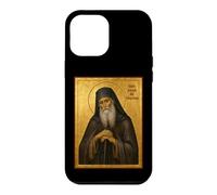 Custodia per iPhone 12 Pro Max Icona ortodossa di San Giuseppe Esicasta
