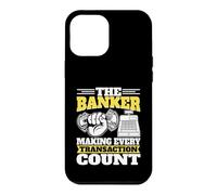 Custodia per iPhone 12 Pro Max Il banchiere che fa ogni transazione contare banchiere