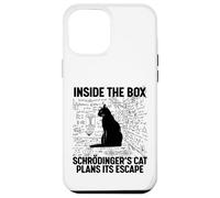 Custodia per iPhone 12 Pro Max Il gatto di Schrodinger pianifica la sua fuga
