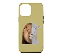 Custodia per iPhone 12 Pro Max Il leone e l'agnello