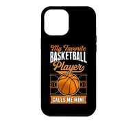 Custodia per iPhone 12 Pro Max Il mio giocatore di basket preferito mi chiama Mimi Matching Family