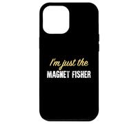Custodia per iPhone 12 Pro Max I'm just the Magnet Fisher - Divertente