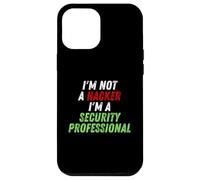 Custodia per iPhone 12 Pro Max Im Not A Hacker Im A Security Professional OPSEC Cyber Humor