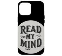 Custodia per iPhone 12 Pro Max Impressionante Leggi la mia Mente Stamp Look