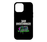 Custodia per iPhone 12 Pro Max Insomnia 3AM Overthinker Melting Clock Aesthetic