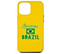 Custodia per iPhone 12 Pro Max Ipanema Beach Rio con bandiera del Brasile