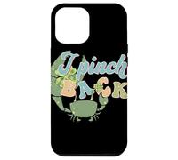Custodia per iPhone 12 Pro Max Irish Punch Back Shamrock Crab Lucky St Patricks Art
